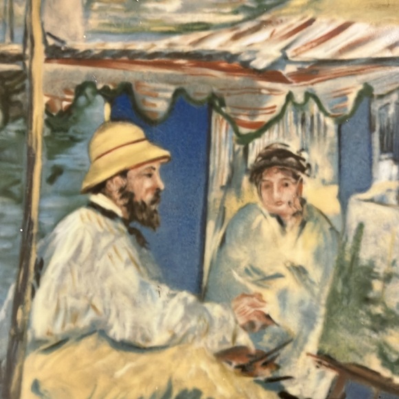 Antique decorative plate. - Picture 2 of 6